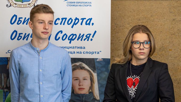 Андреа Коцинова е новото лице на “София – европейска столица на спорта” заедно с 15-годишният състезател по тенис на маса Йоан Величков
